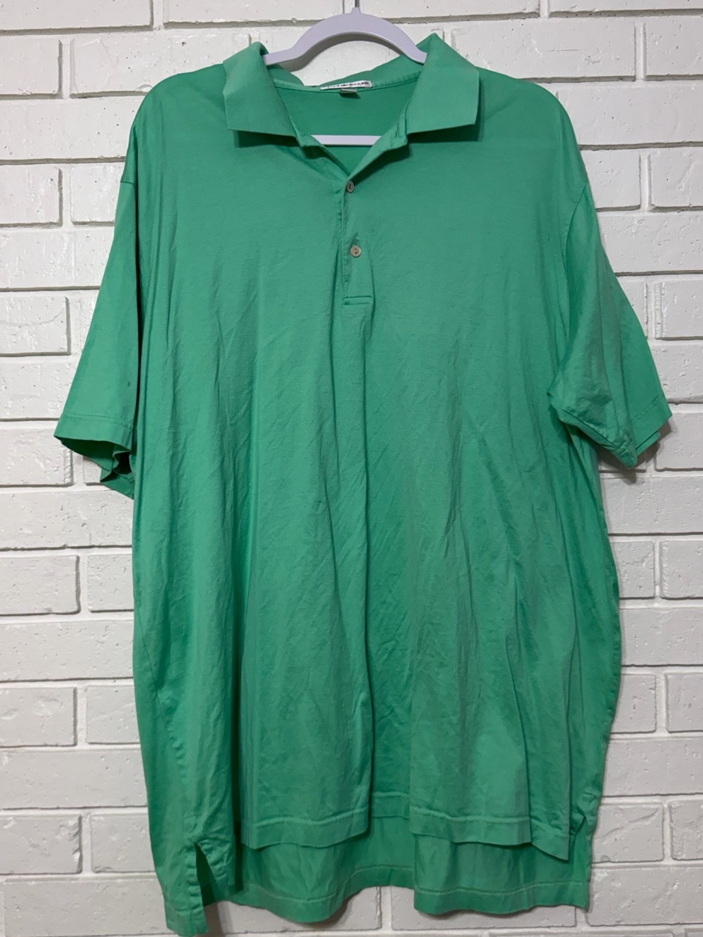 Peter Millar Men’s XXL Green Cotton Polo Shirt